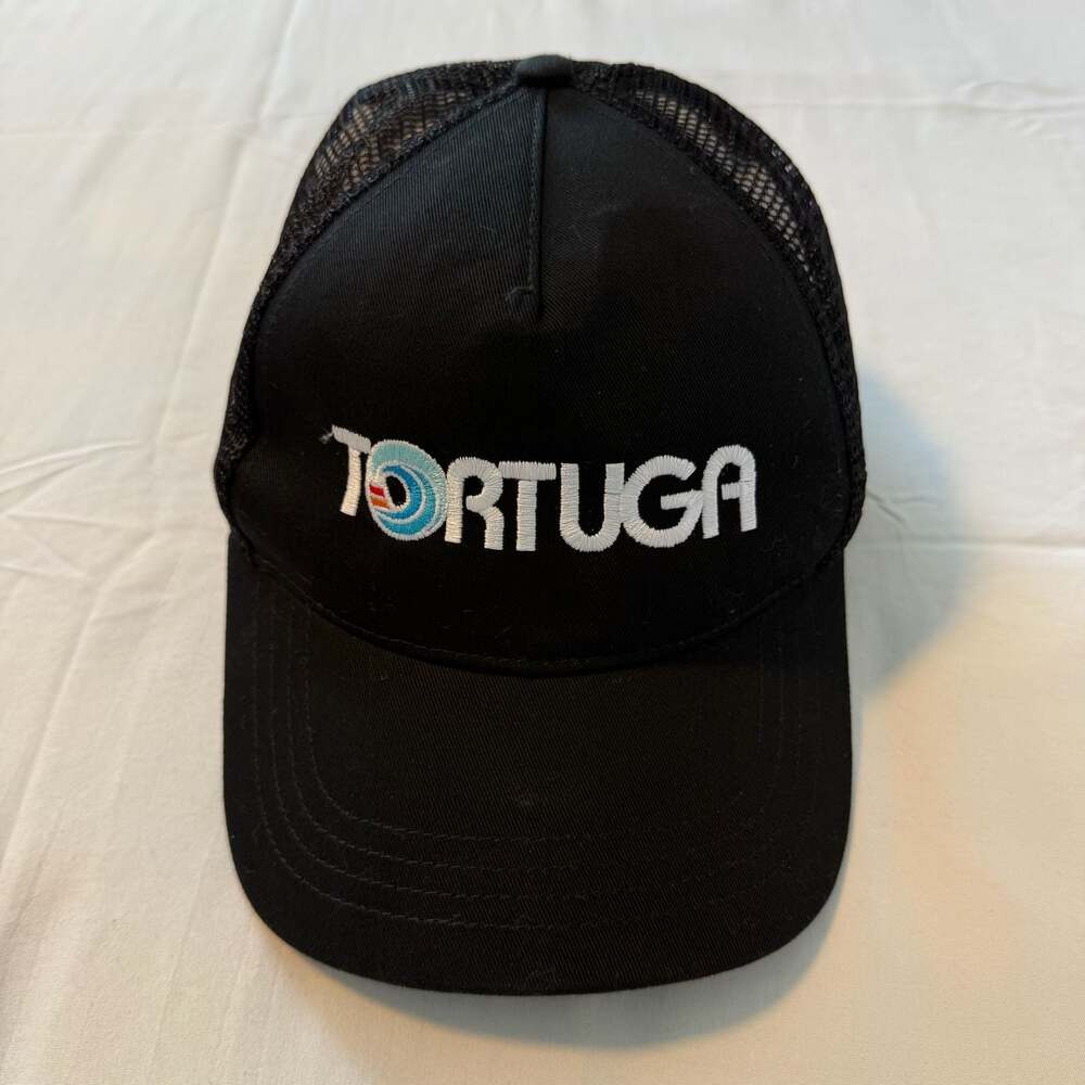 Econscious Tortuga Lauderdale Beach Embroidered Mesh Snapback Hat Cap